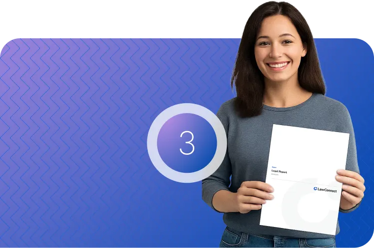 Get your personalized estate and probate law report instantly